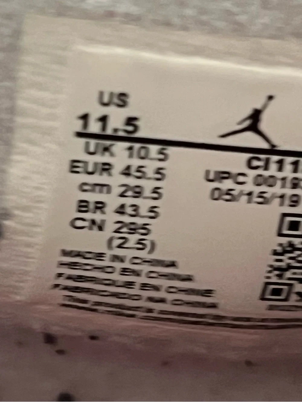 Jordan Air Jordan 4 Retro SE What The 4 2019 White/Red/Blue CI1184-146 size 11.5